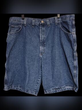 Wrangler Denim Carpenter Shorts 100% Cotton, Size 44 Mens